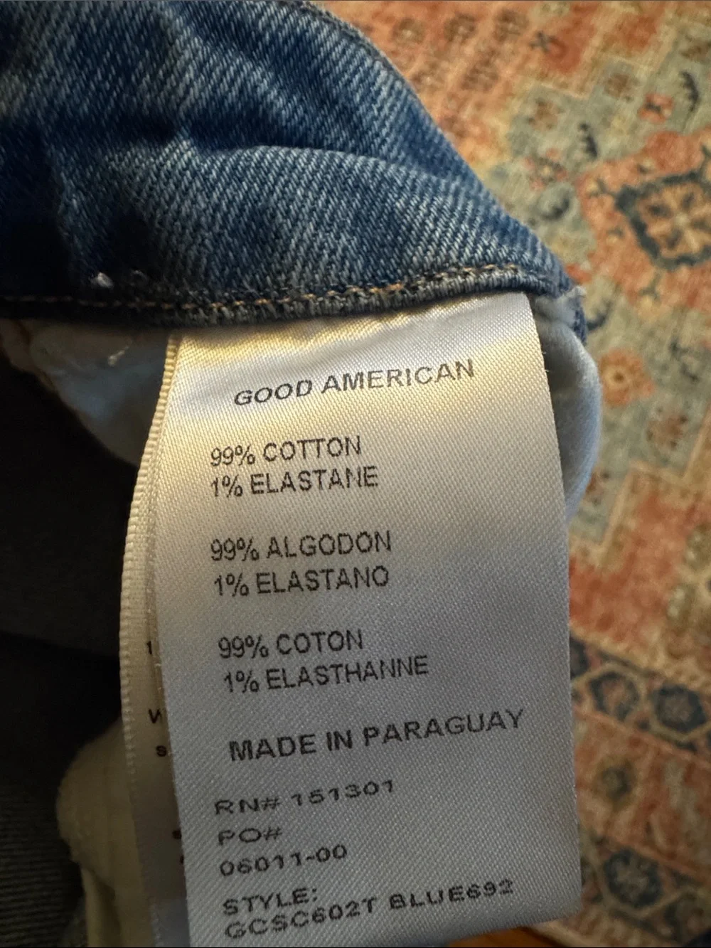 High-Rise Good American Light Blue Distressed Skinny Jeans - Women